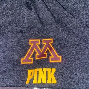 Two PINK Minnesota Gophers Choker Neck Tanks - 1 NWT 1-EUC Mediums